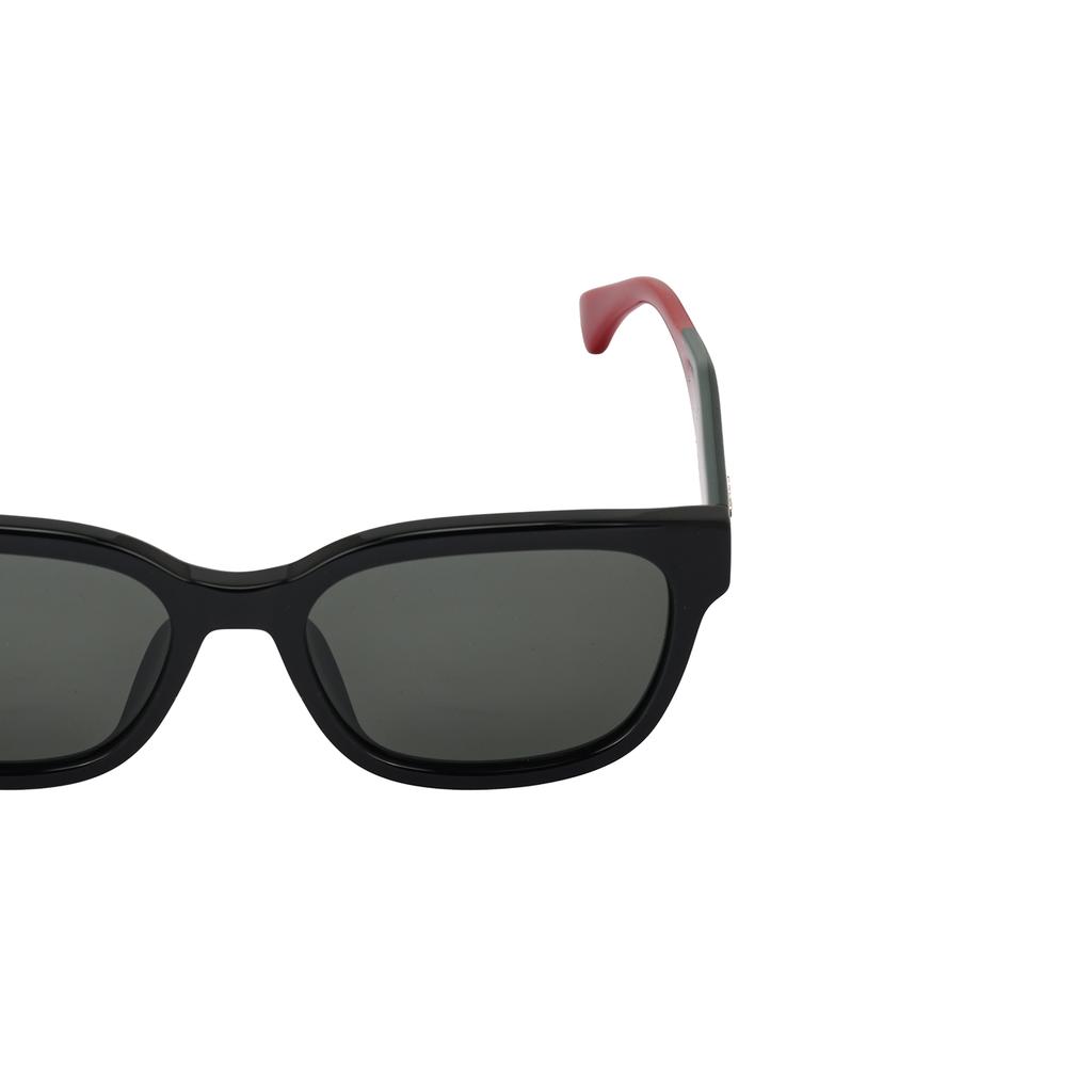 Gucci Striped Design Rectangular Sunglasses Men sunglasses Black GG1872SK001