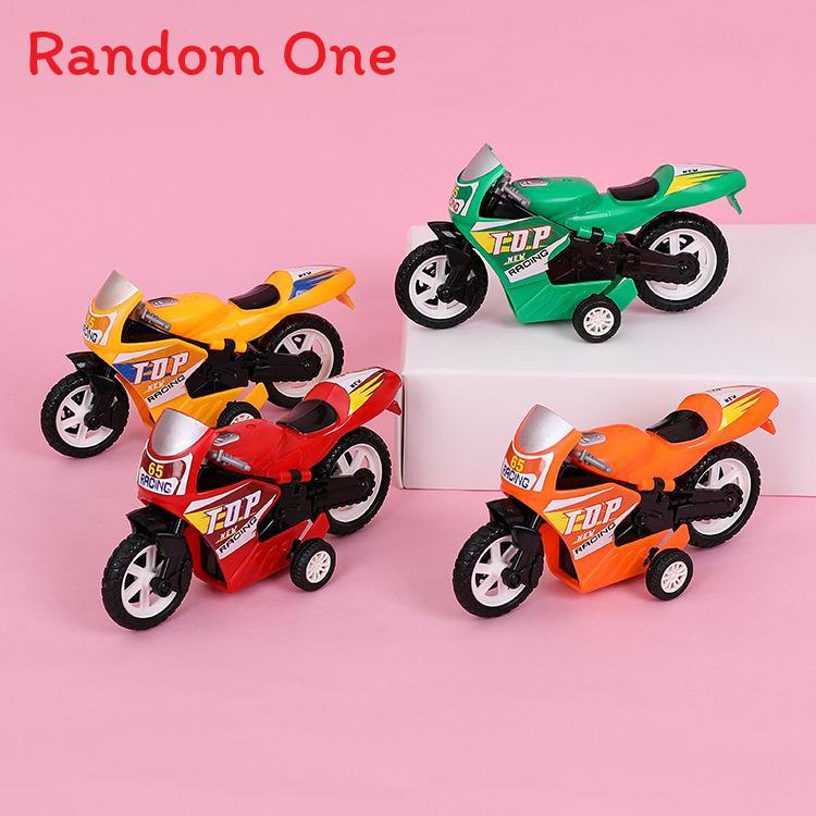 Plastic Toy Kids Motorcycle With Push And Glide Design For Development Cognitive