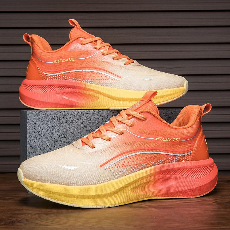 Men's and women's shock-absorbing cool running shoes 2025 professional running shoes sports thick-soled shock-absorbing running shoes men's couple