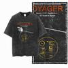 G Acid Washed Black Big Size  Cotton Astronaut Printed Unisexs Tshirt   Streetwear Cool Vintage Oneck Unisexs Tee Tshirt
