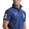 Polo Ralph Lauren Logo Embroidered Cotton Pique Short Sleeve Polo Shirt Men Tops Royal-Blue 710978082-003
