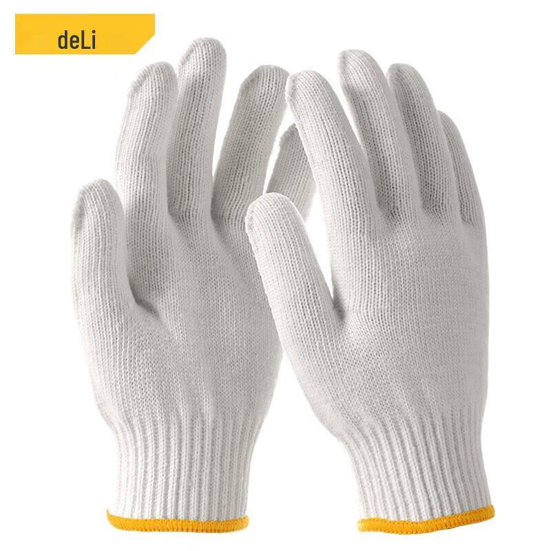 Deli Heavy-Duty Cotton Work Gloves