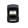 U Shaped Bend USB2.0 Extension Adapter Durability ABS Construction USB2.0 Angled Connectors Highly Speed Data Transfer