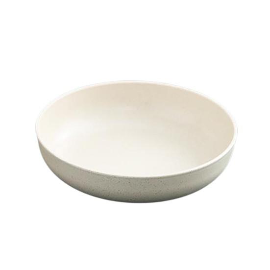 Snack Dish Stackable Smooth Surface Easy To Clean Large Capacity Heightened Base Multipurpose Round Candy Food Fruit Plate Kitchen Supplies