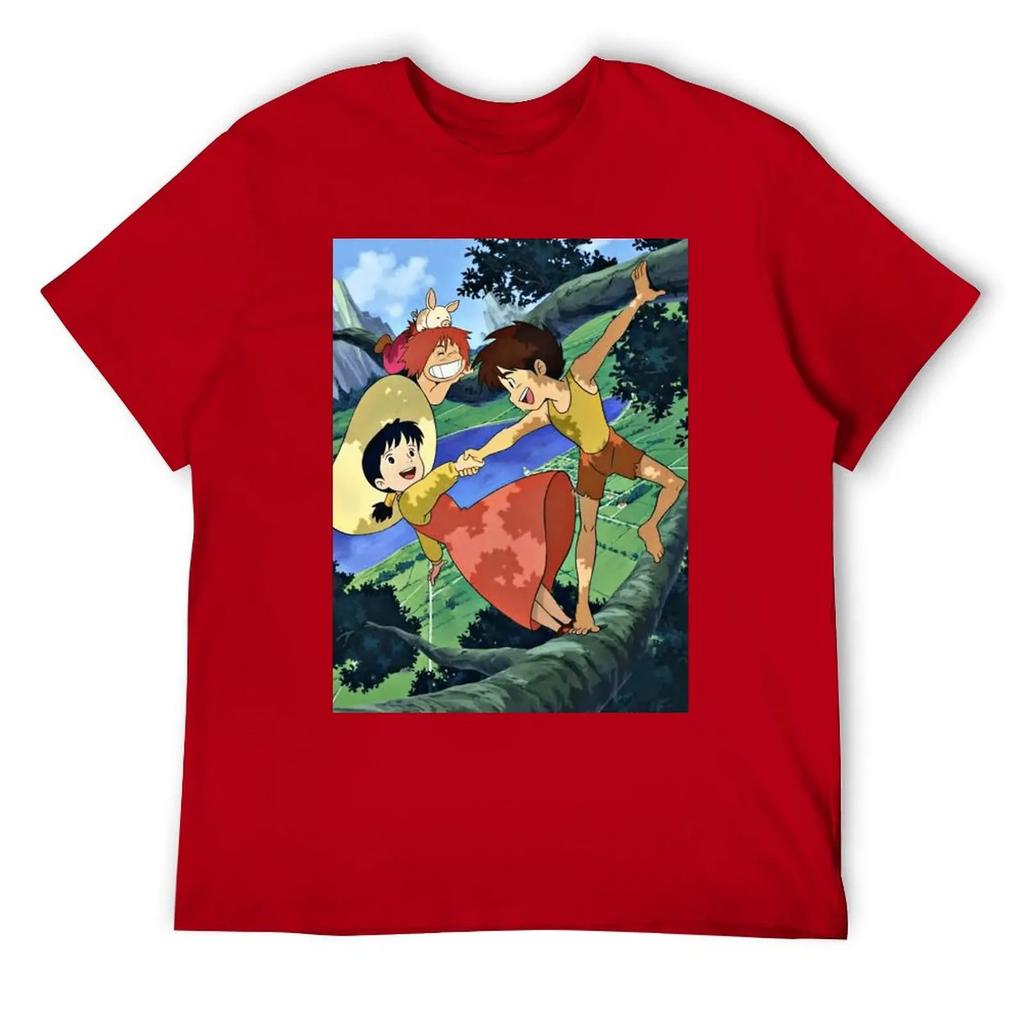 Jimsy Future Boy Conan Personaggio In Una T-shirt Sci Top Novità Maglietta Harajuku Sport Divertente Novità Casa Taglia Eur