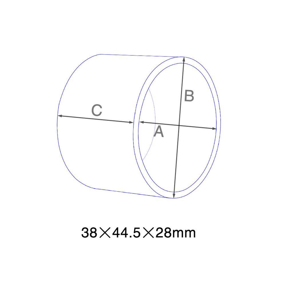 Easy Installation Motorcycle Muffler Adapter Link with Graphite Gaskets Seals