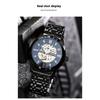 Top Brand Vacuum Plated Watch Men's Fully Automatic 30 m Waterproof Steel Strip Men's Mechanical Watch