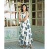 Women Party Wear Top Kurti Skirt Set Indian Designer Ethnic Kurta Cord Set Dress
