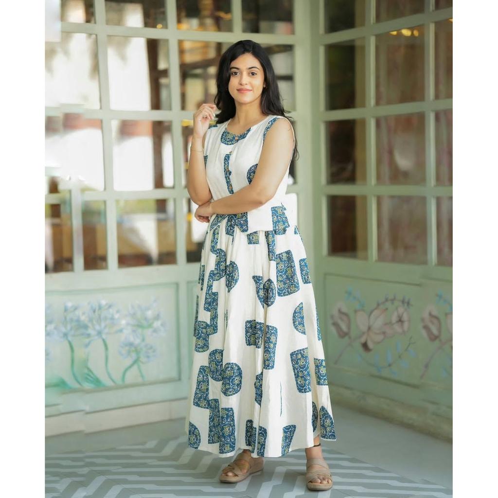 Women Party Wear Top Kurti Skirt Set Indian Designer Ethnic Kurta Cord Set Dress