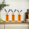 3 Piece Kitchen Funnel Set with Handles, Filling Bottles, Funnels for Transferring Ingredients,