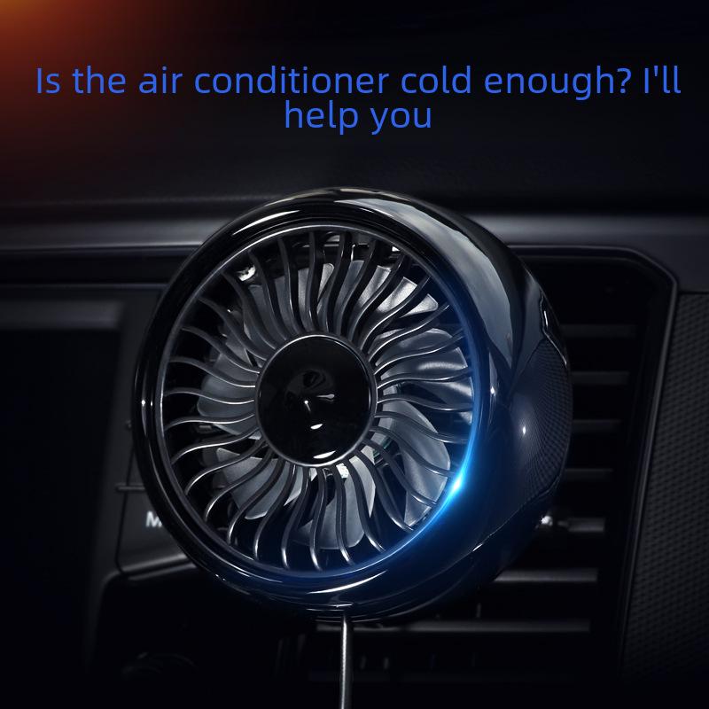 12V/24V High-Power Vehicle Cooling Fan for Cars and Trucks