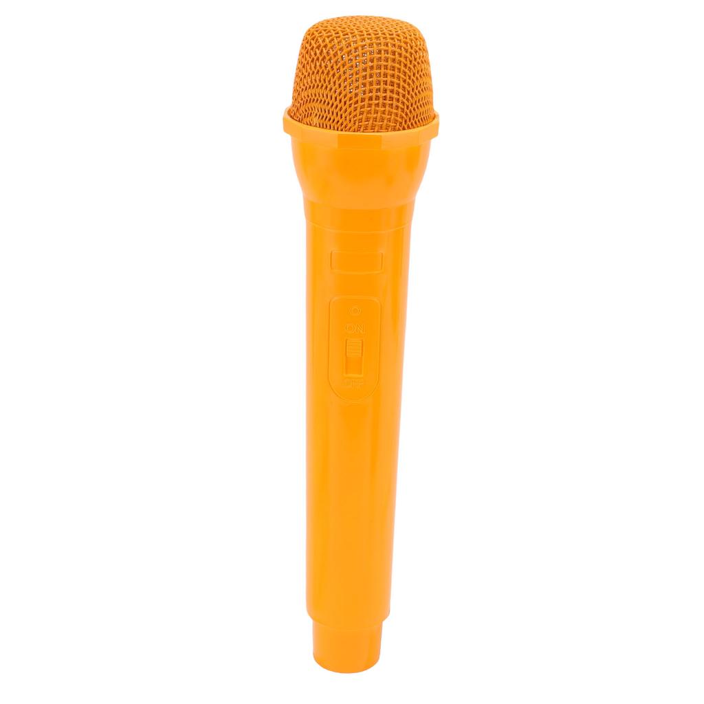 Fake Microphone Prop Simulated Pretend Plastic Microphone Prop for Cosplay Photography Training