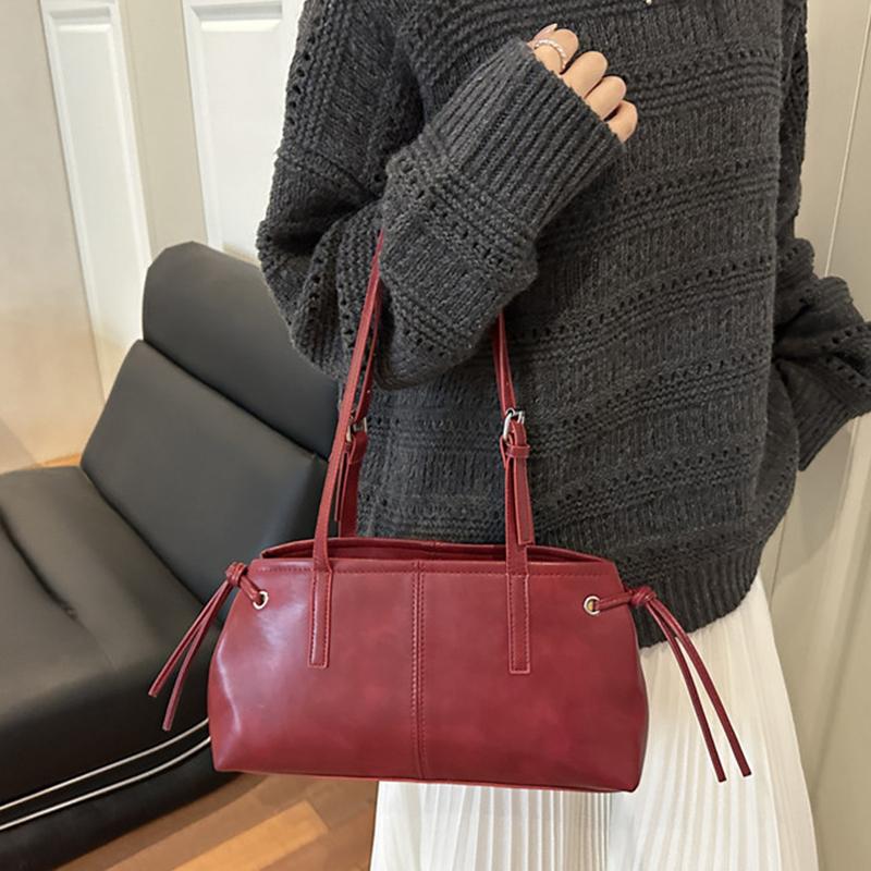 Vielseitige Handtasche aus weichem PU-Leder, quadratisch, Vintage-Damen-Schultertasche, klassisches Luxusdesign, Reißverschluss, Unterarmtasche, Tote