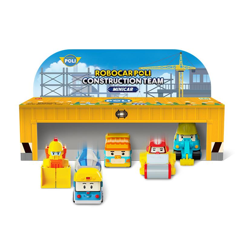 Minicar Construction Set(Dump/Micky/Max/Bruner/Poke)