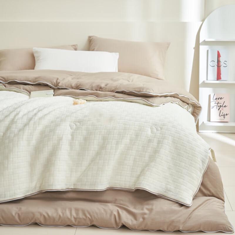 Jieliya Class A Soybean Fiber All-Season Duo Quilt