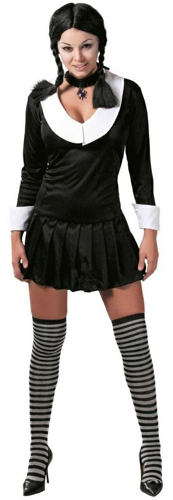 Evil Schoolgirl Halloween Costume 38-40