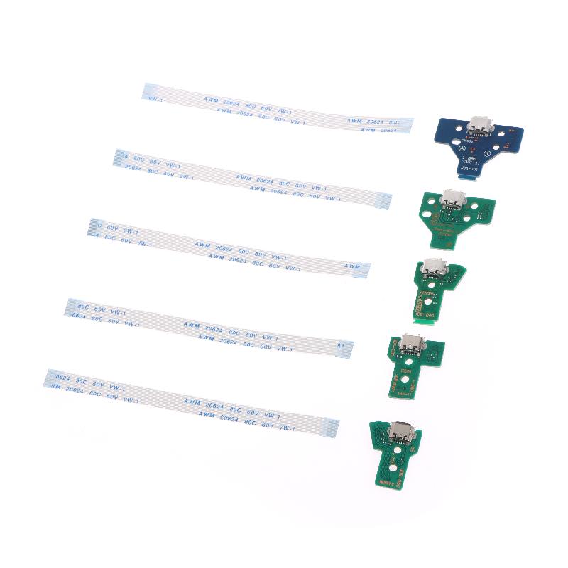 1 Sada DIY Nabíjecí port s flex kabelem Náhrada pro Jds-001 011 030 040 050 Deska pro rychlé nabíjení Type-C pro Ovladač