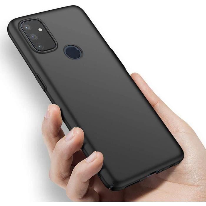 Coque de protection - E.F.CONNECTION - One Plus Nord N100 - Silicone souple - Verre trempé - Découpe précise
