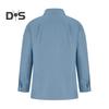 Spring Fall Men Shirt with Chest Pocket Turn-down Collar Button-down Top Long Sleeve Solid Color Loose Cardigan Casual Daily Shirt