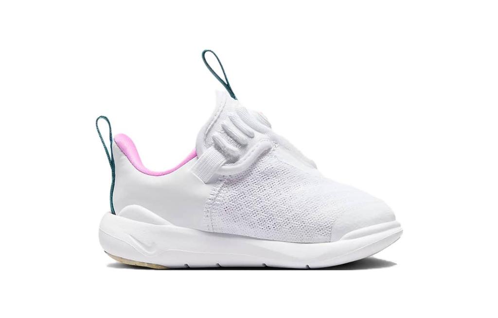 Nike E Series 1.0 Abrasion Resistant Low top Toddler Shoes White Green Infant And Toddler DV4252-101