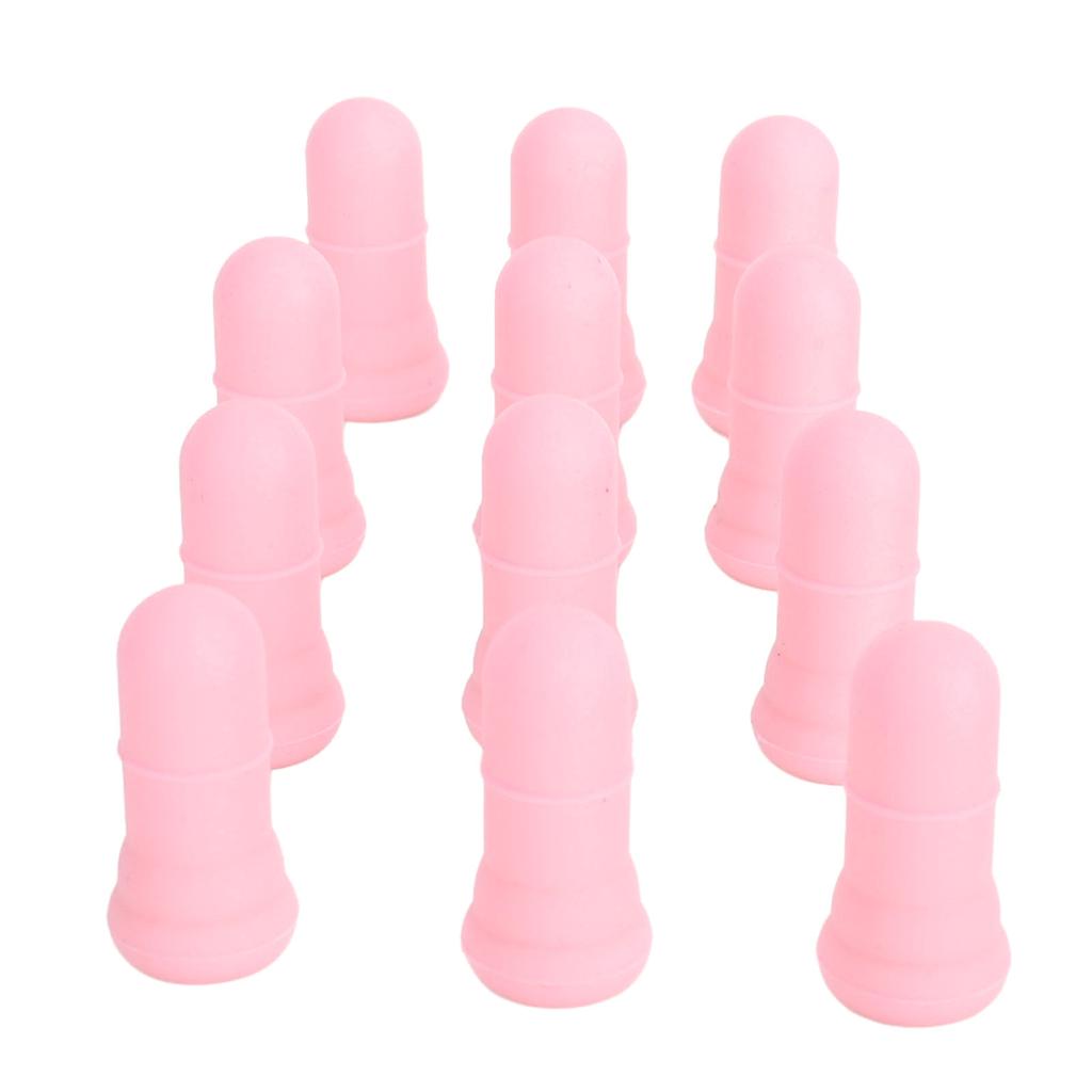 12PCS Facial Cupping Set Eye Fatigue Relief Silicone Vacuum Suction Massage Cups Beauty Tool for Eyes Area