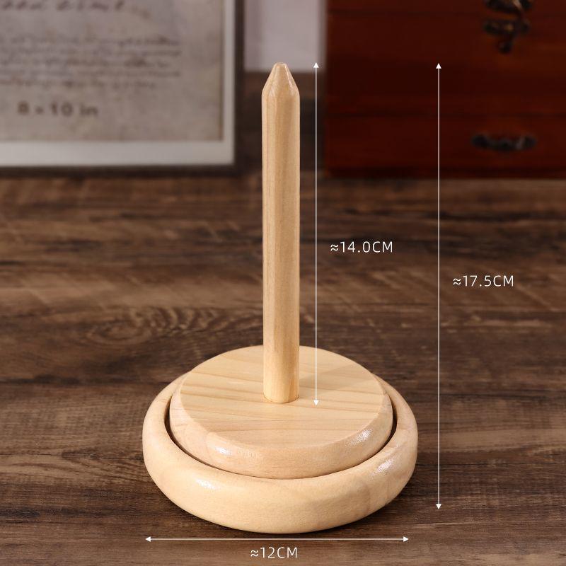 Kendin Yap Örgü için Dönebilen İplik Sarıcı ve Bobin Saklama Aracı