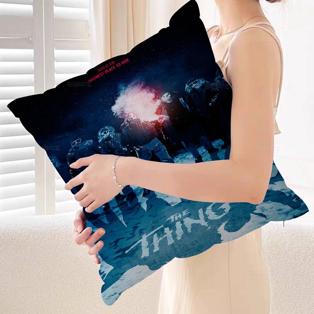 Classic Horror Movie The Thing Pillow Cover Sofa Cushion Cover Home Room Decoration Children Gift