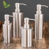 1pc Stainless Steel Hand Wash Dispenser Portable Anti-rust Replacement Refillable Washable Reusable Stylish Home Bathroom Bottle