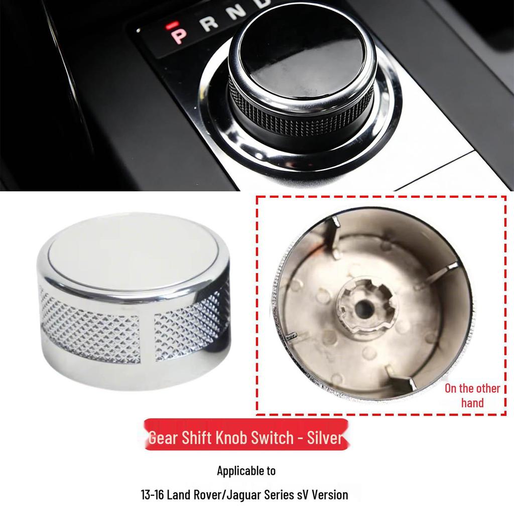 Metal Gear Shift Knob for 2013-2021 Land Rover, Jaguar Velar, Discovery, Discovery Sport, and Range Rover Autobiography SV