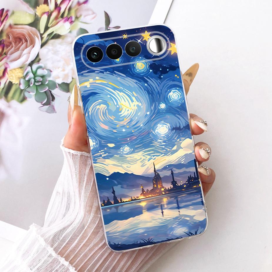 For Realme 16 5G Case RMX5171 Cute Cat Fashion Painted Cover Soft Silicone Protective Shell For Realme 16 Realme16 5G Phone Case