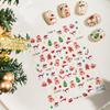 SKY Ultra-thin Christmas Nail Art Stickers: Snowman, Reindeer, Bear & Snowflake Decals