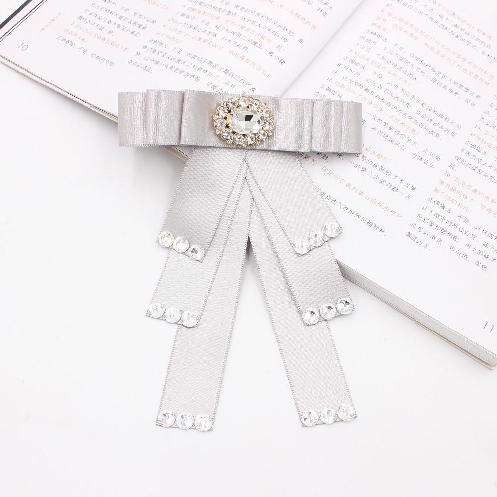 Starry Cat European Style Side-Drilling Lapel Flower Bow Tie - Elegant Wedding Shirt Accessory (TS208)