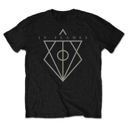 In Flames Jesterhead Black T Shirt New 2XL