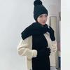 Cold Proof Gloves Elastic Woolen Hat Versatile Knitted Scarf  Windproof