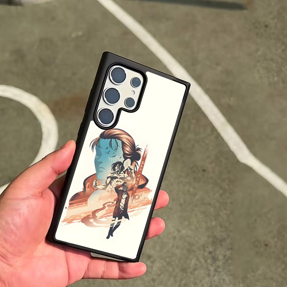 Attack On Titan Allen Clear Phone Case For SAMSUNG Galaxy S26 S25 S24 S23 S22 S21 S20 FE Plus Ultra Cover