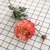 80cm Simulation Dahlia Flowers Real Touch Silk Fake Flowers  Garden Decor