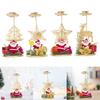2025 Christmas Candle Holder Pillar Candle Holder Party Decor Decorative Festival Dining Room Candles Stand Table Decoration