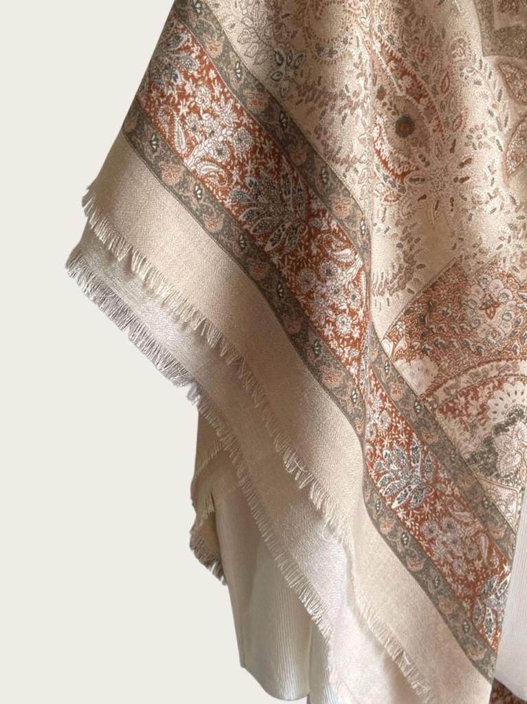Women's Ethnic Style Cotton-Linen Shawl for Spring/Summer Sun Protection - Yunnan Travel Photography Scarf & Air Conditioned Room Wrap