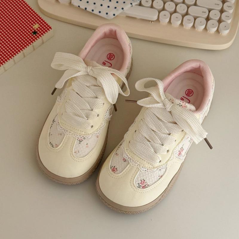 

Autumn high-value single net breathable cream yellow casual simple soft sole versatile fashion single shoes women 35 жёлтый