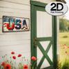 D Flat D Flat Printing Pc USA Metal Aluminum Sign Decorative SignSuitable for Home Studio Living Room Bedroom