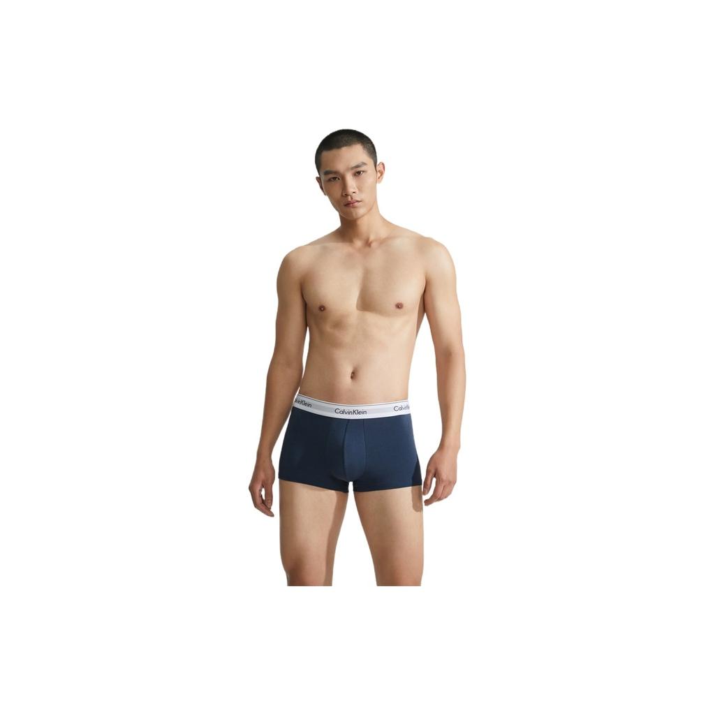Calvin Klein Modern Attraction Solid Color Anti-Chafing Boxer Shorts 2-Pack Men underwear NB1086-CBZ