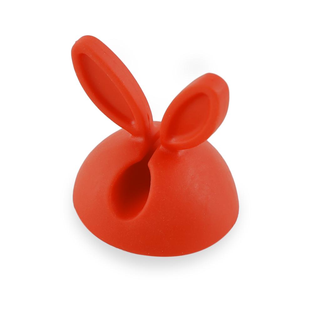 

Милий кролик Фіксатор вушного кабелю Приладова панель автомобіля Офісний телефон Зарядний пристрій Менеджер кабелю Настільний органайзер для намотування кабелю Тримач для змотування кабелю