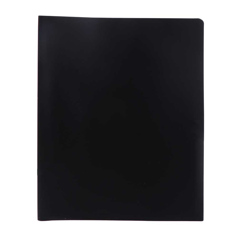 Fashion A4 File Folder with Pockets PP Folding Folders Large Capacity Multi-color Double Sided Pocket Folder Students