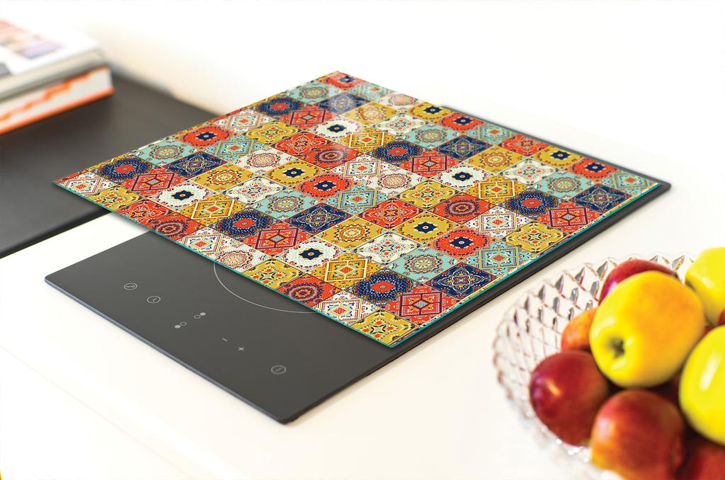 TABLA DE CORTAR DE CRISTAL 40x30 Mosaico