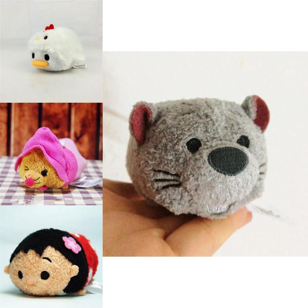 New Plush Doll Mini Toy Tsum Tsum Winnie The Pooh Toy Story Little Mermaid Adorable Design