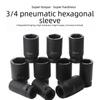 3/4" Heavy-Duty Pneumatic Socket Set: 10 Durable Air Cannon Sockets for Auto Repair