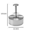 Stainless Steel Burger Meat Patty Pressing Device Manual Meat Pressing Mold Thickened Rice Ball Meat Filling Kitchen Tools