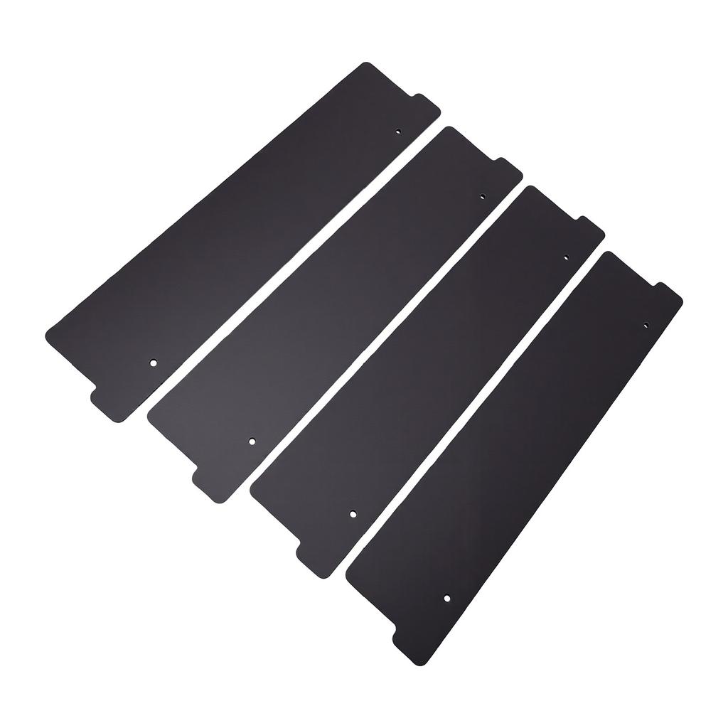 4pcs Bathroom Stall Privacy Strip Effective Sealing Secure Setup Restroom Privacy Gap Cover for Toilet