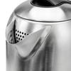 Bergmann Fr006 1,7L 2200W Roestvrijstalen Elektrische Waterkoker, Zwarte Basis, N