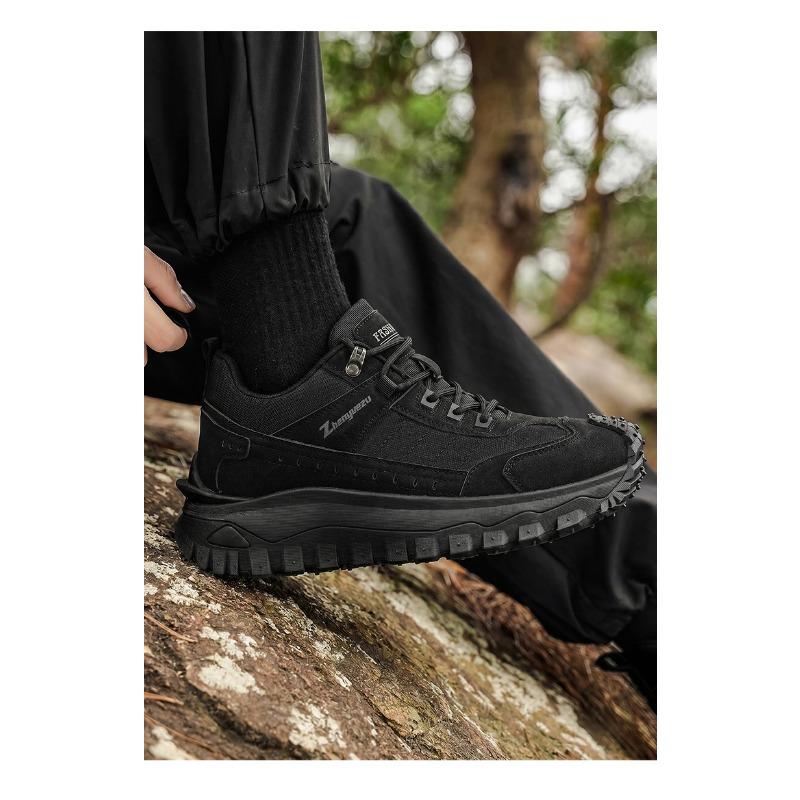 Men Plus Size Comfortable Thick Sole High Top Tactical Outdoor Hiking Martin Boots